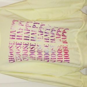 CHOOSE HAPPY SWEATSHIRT (NWT)
